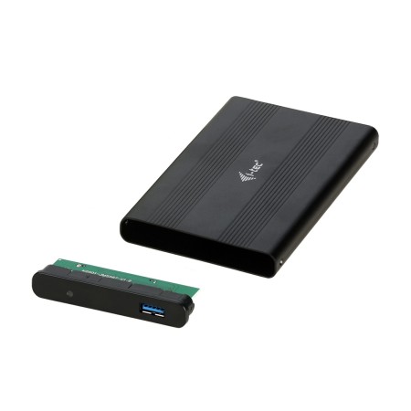 i-tec Advance MYSAFEU312 contenitore di unità di archiviazione Box esterno HDD SSD Nero 2.5"