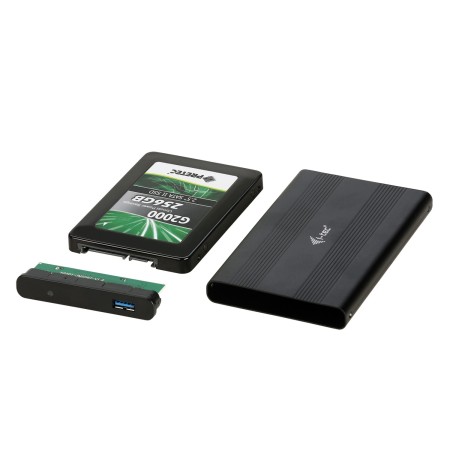 i-tec Advance MYSAFEU312 contenitore di unità di archiviazione Box esterno HDD SSD Nero 2.5"