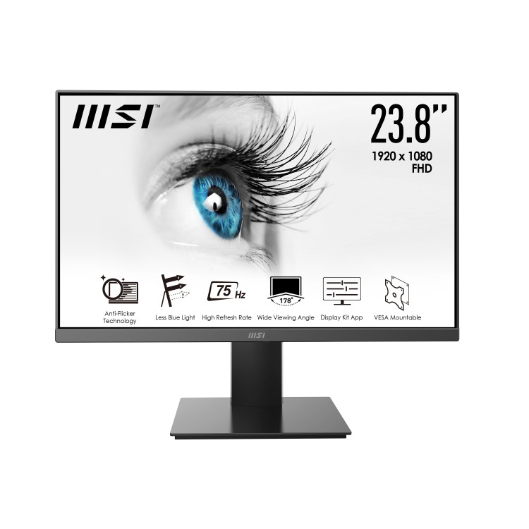 MSI Pro MP241X 60,5 cm (23.8") 1920 x 1080 Pixel Full HD LCD Nero