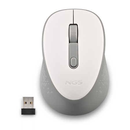 NGS DEW mouse Ambidestro RF Wireless Ottico 1600 DPI