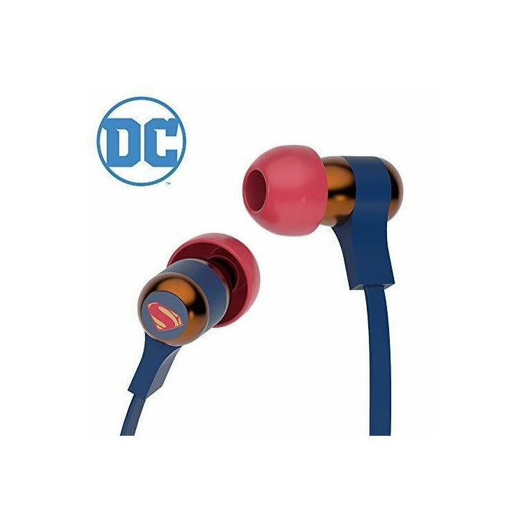 Tribe Superman Earphones Swing Headset Wired In-ear Calls/Music Blue, Red