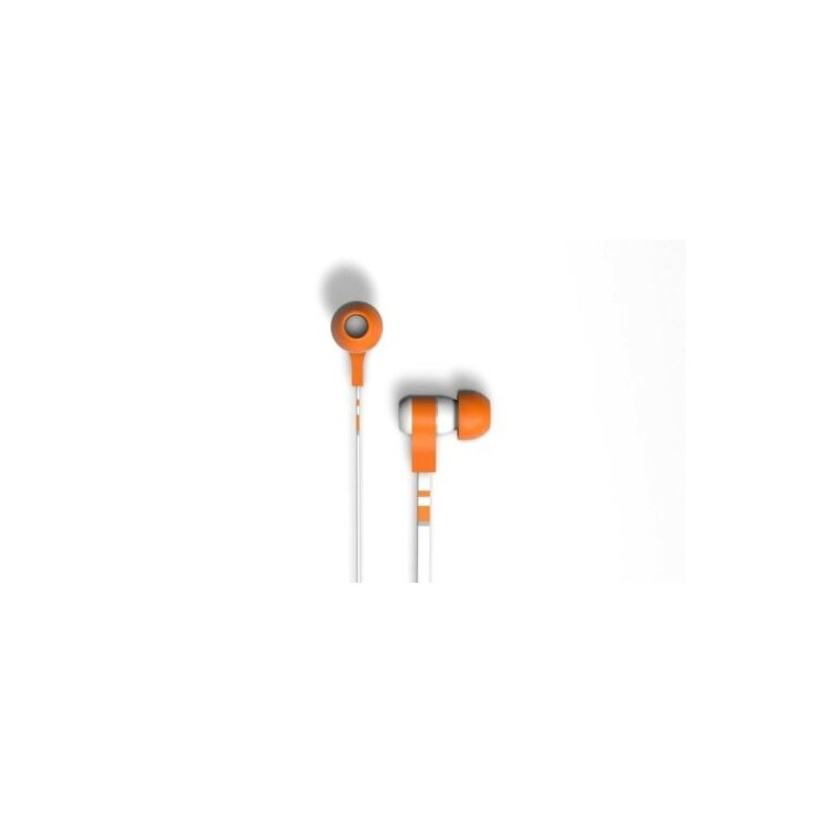 Tribe EPW13004 headphones/headset Wired In-ear Calls/Music Orange, White