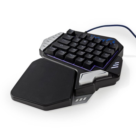 Nedis Single-Handed keyboard USB English Black